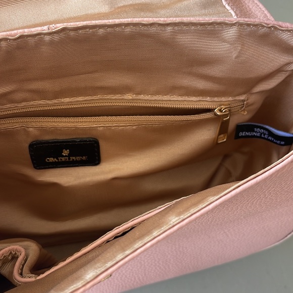 Ora Delphine Pink Summer Handbag - Picture 3 of 4